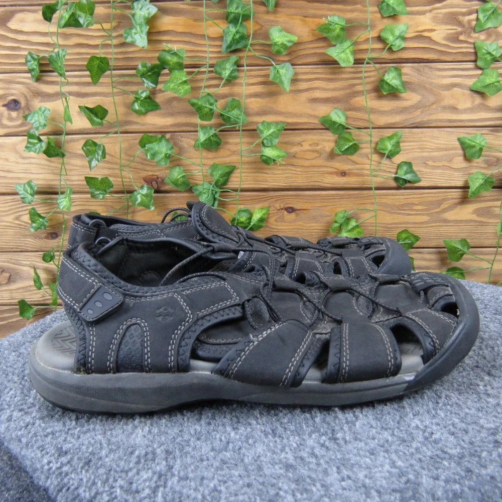 Khombu Travis Black Closed-Toe Sport Sandals Men's 11 Durable Outdoor‎